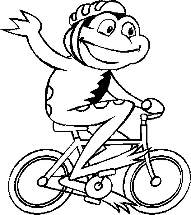 着色页: 青蛙 (动物) #7738 - 免费可打印着色页