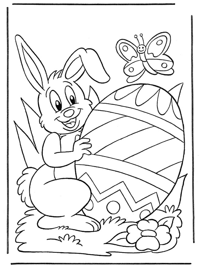 着色页: 野兔 (动物) #10080 - 免费可打印着色页