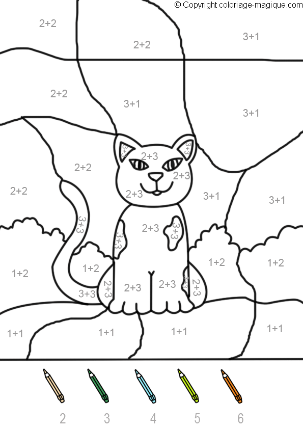 着色页: 小猫 (动物) #18212 - 免费可打印着色页