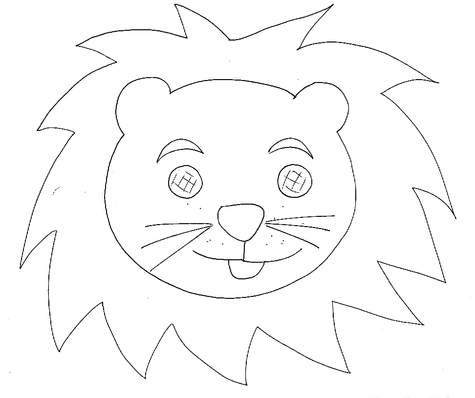 着色页: 狮子 (动物) #10347 - 免费可打印着色页