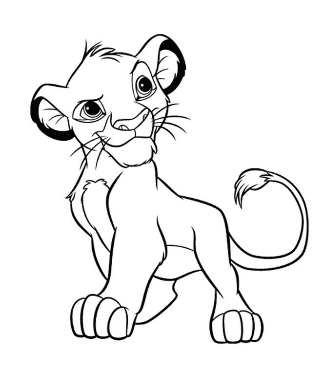着色页: 狮子 (动物) #10381 - 免费可打印着色页