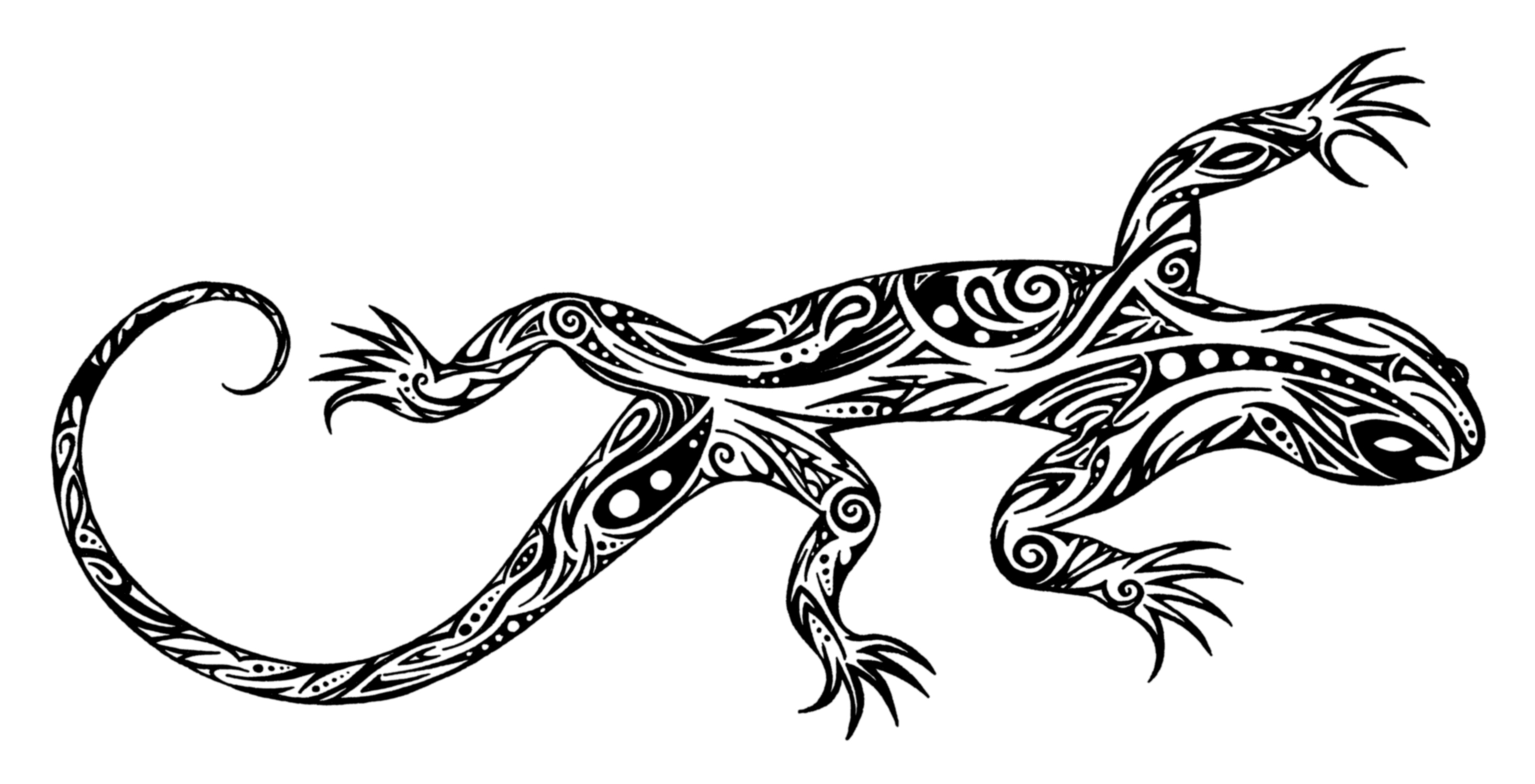 着色页: 蜥蜴 (动物) #22326 - 免费可打印着色页