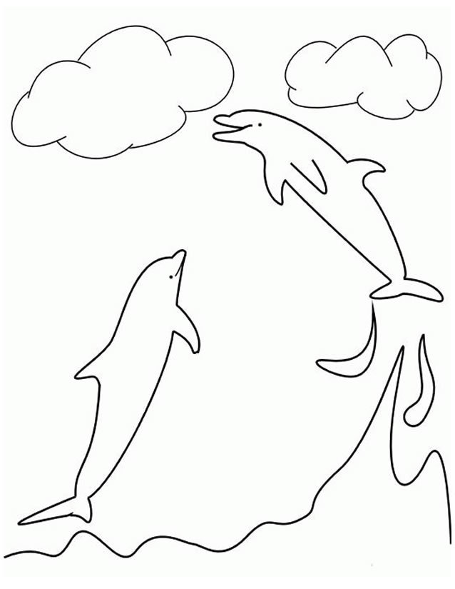 着色页: 海洋生物 (动物) #22028 - 免费可打印着色页