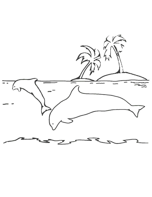 着色页: 海洋生物 (动物) #22050 - 免费可打印着色页