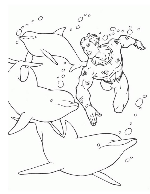 着色页: 海洋生物 (动物) #22055 - 免费可打印着色页