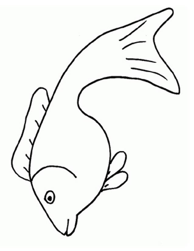 着色页: 海洋生物 (动物) #22078 - 免费可打印着色页