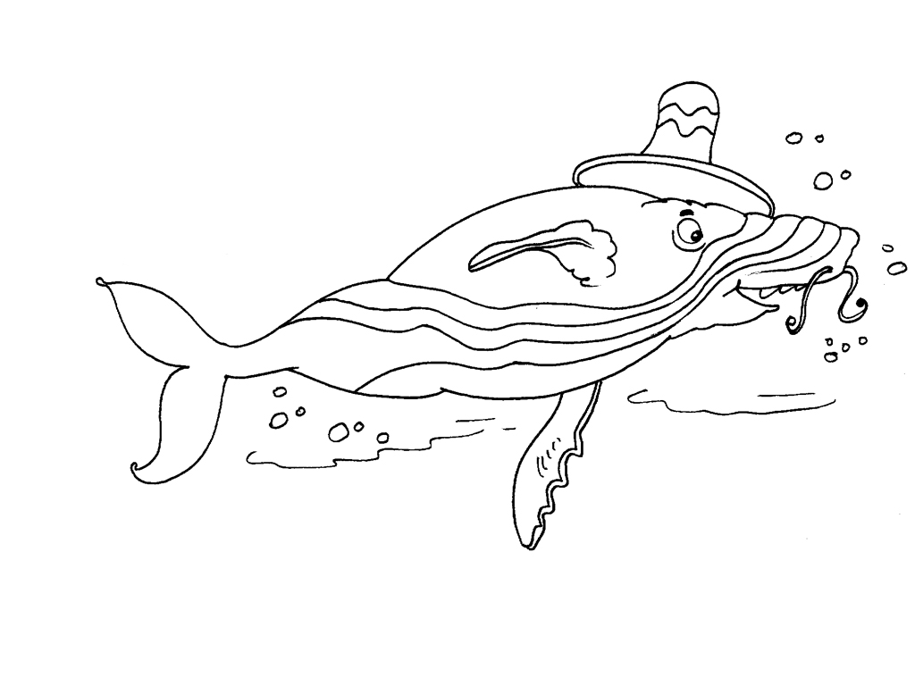 着色页: 海洋生物 (动物) #22121 - 免费可打印着色页