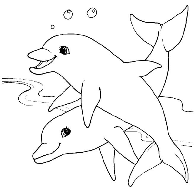 着色页: 海洋生物 (动物) #22136 - 免费可打印着色页