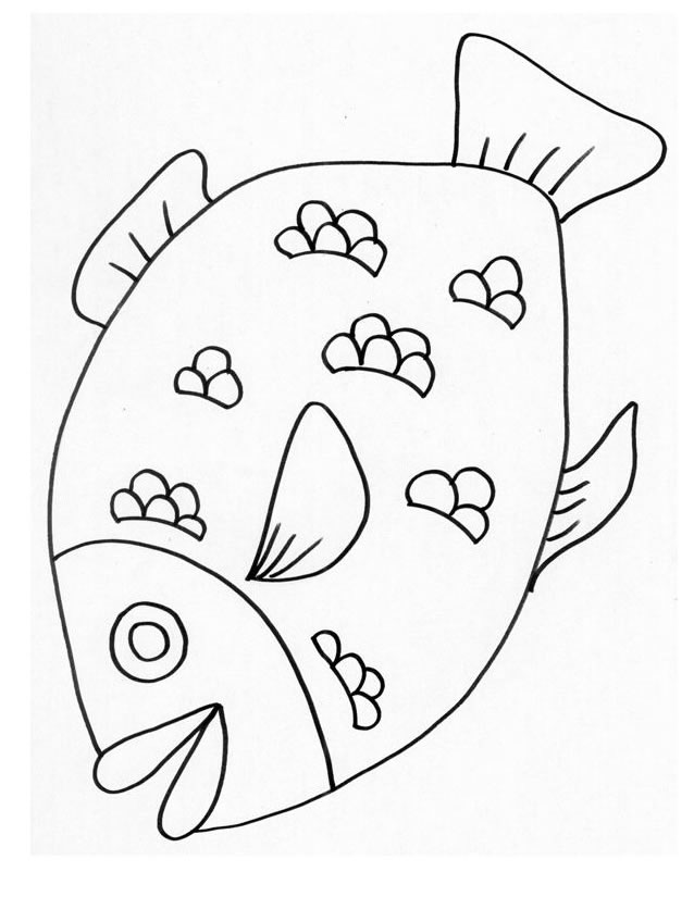 着色页: 海洋生物 (动物) #22189 - 免费可打印着色页