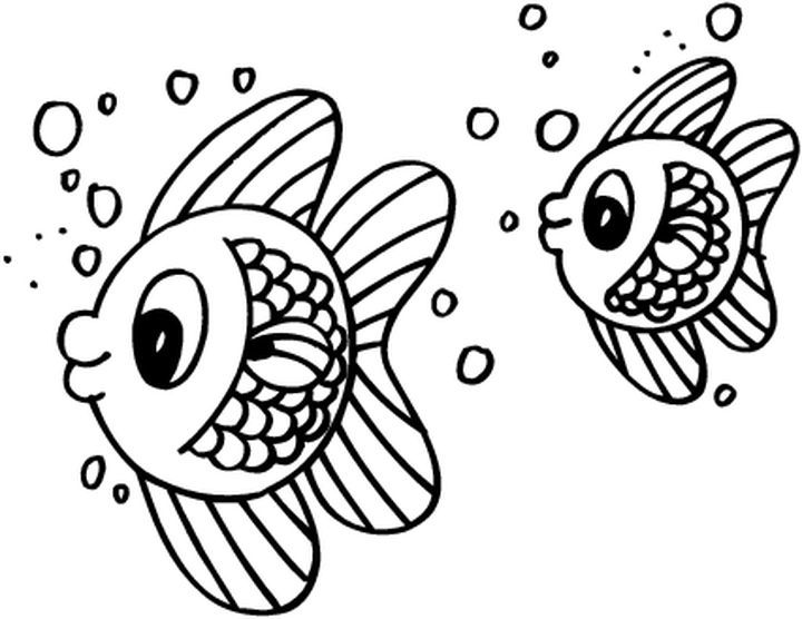 着色页: 海洋生物 (动物) #22190 - 免费可打印着色页