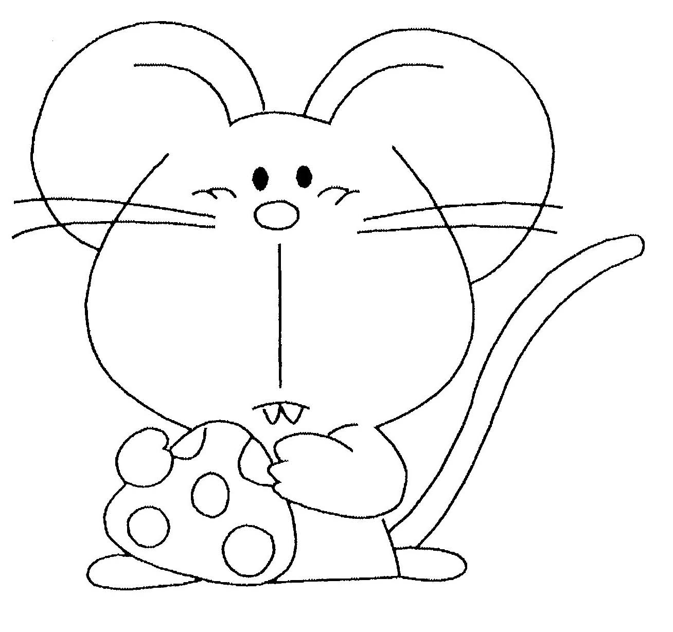 着色页: 老鼠 (动物) #13939 - 免费可打印着色页