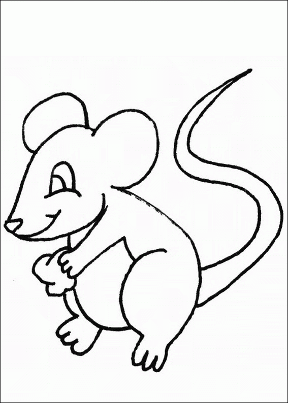 着色页: 老鼠 (动物) #13952 - 免费可打印着色页