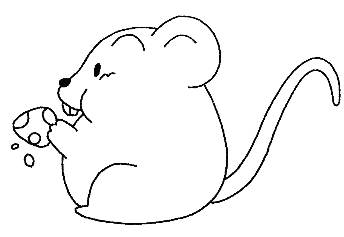 着色页: 老鼠 (动物) #13970 - 免费可打印着色页