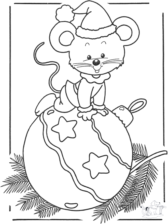 着色页: 老鼠 (动物) #13996 - 免费可打印着色页