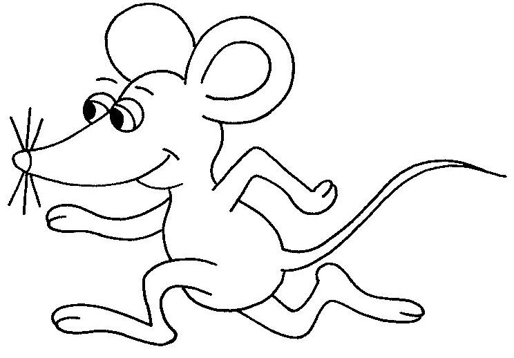 着色页: 老鼠 (动物) #14019 - 免费可打印着色页