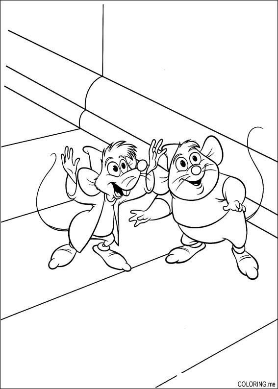 着色页: 老鼠 (动物) #14024 - 免费可打印着色页