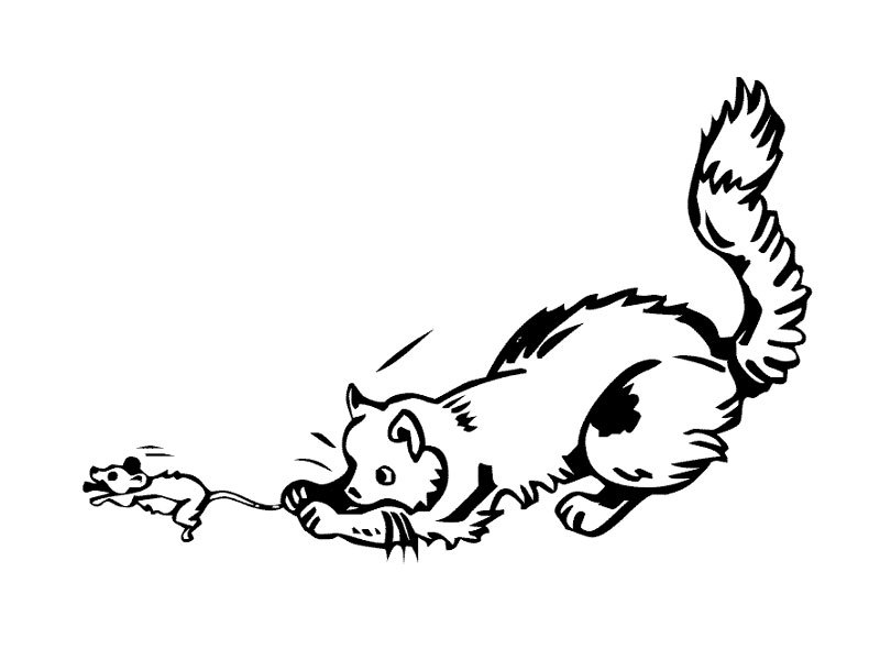 着色页: 老鼠 (动物) #14061 - 免费可打印着色页