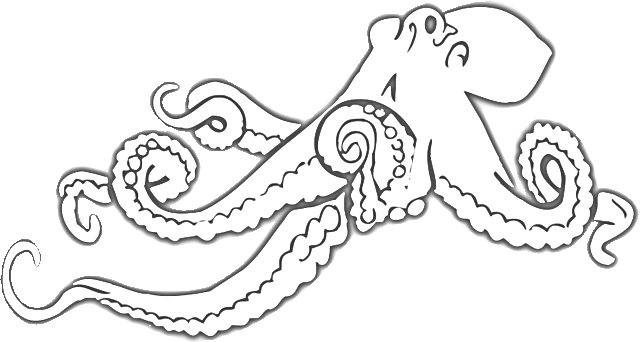 着色页: 章鱼 (动物) #19054 - 免费可打印着色页