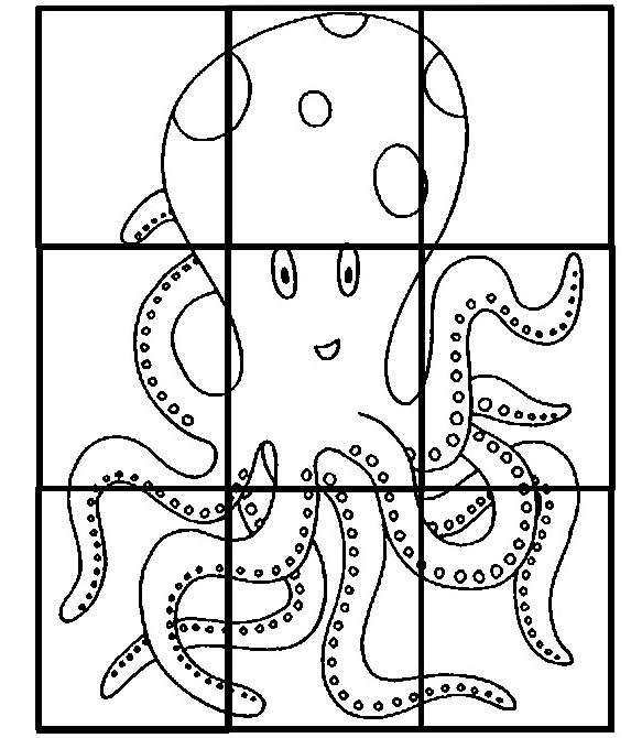 着色页: 章鱼 (动物) #19062 - 免费可打印着色页