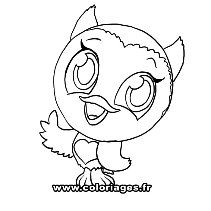 着色页: 猫头鹰 (动物) #8486 - 免费可打印着色页