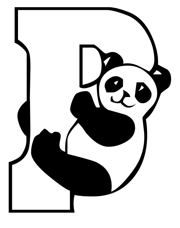 着色页: 熊猫 (动物) #12472 - 免费可打印着色页