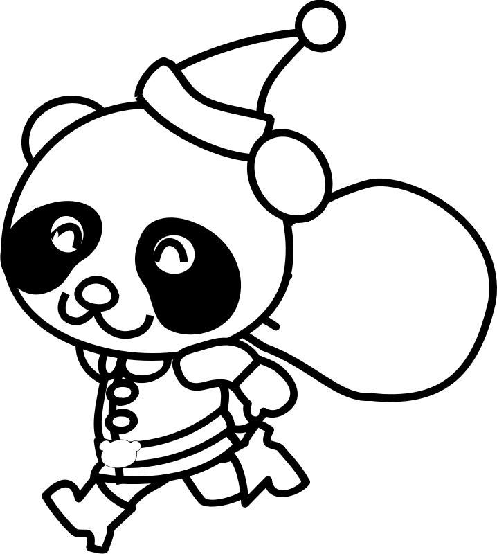 着色页: 熊猫 (动物) #12544 - 免费可打印着色页