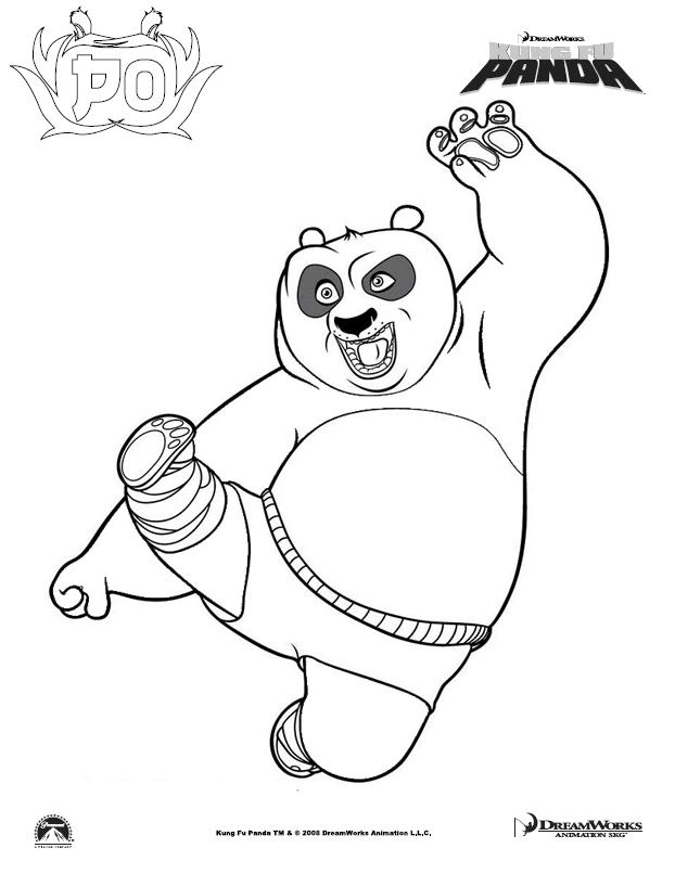 着色页: 熊猫 (动物) #12578 - 免费可打印着色页