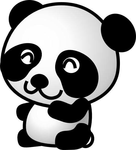 着色页: 熊猫 (动物) #12585 - 免费可打印着色页