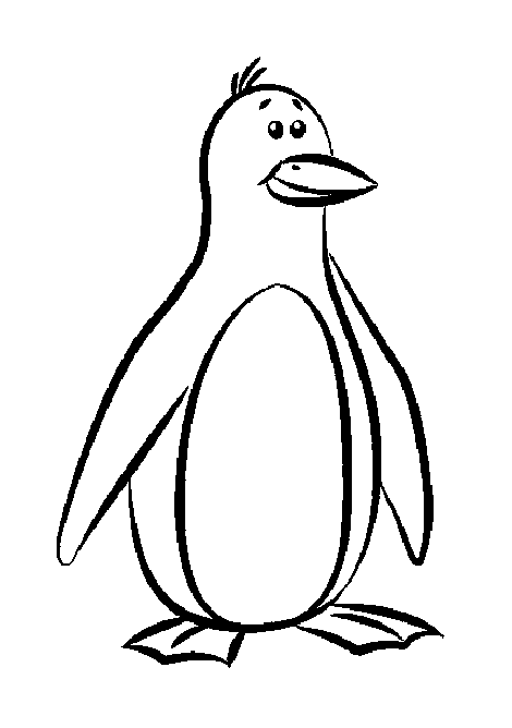 着色页: 企鹅 (动物) #16823 - 免费可打印着色页