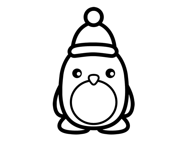 着色页: 企鹅 (动物) #16838 - 免费可打印着色页