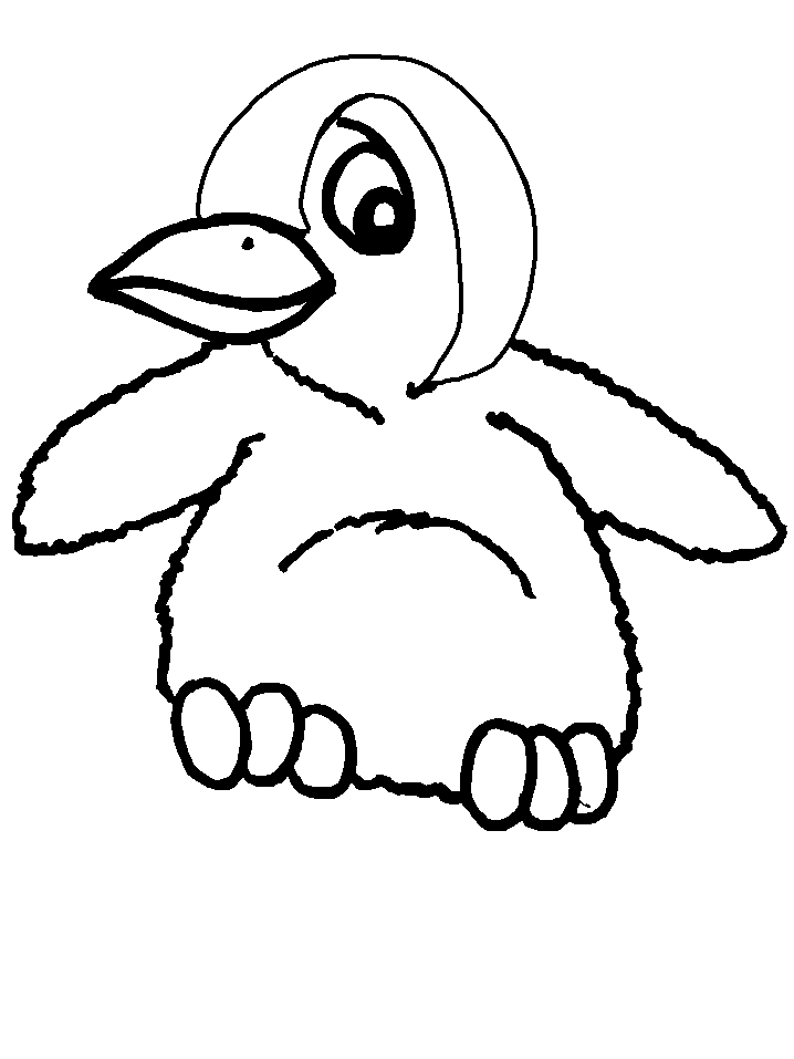 着色页: 企鹅 (动物) #16879 - 免费可打印着色页