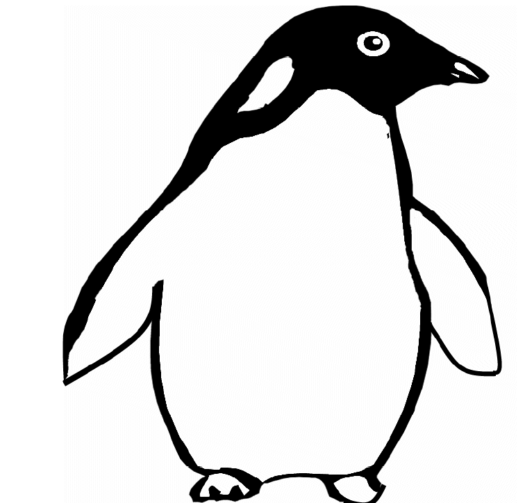 着色页: 企鹅 (动物) #16979 - 免费可打印着色页