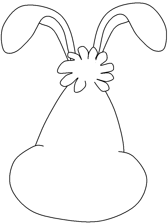 着色页: 兔子 (动物) #9602 - 免费可打印着色页