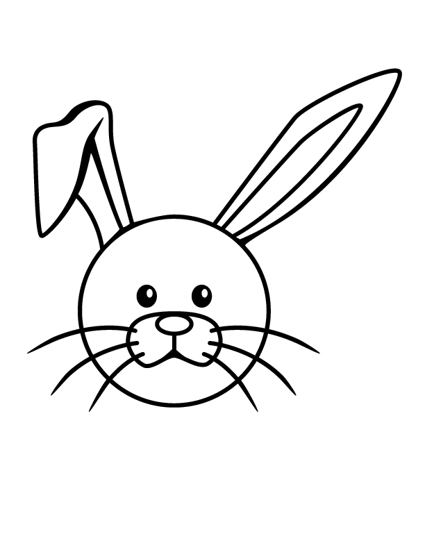 着色页: 兔子 (动物) #9672 - 免费可打印着色页