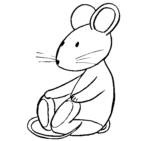 着色页: 鼠 (动物) #15180 - 免费可打印着色页