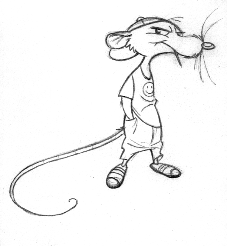 着色页: 鼠 (动物) #15188 - 免费可打印着色页
