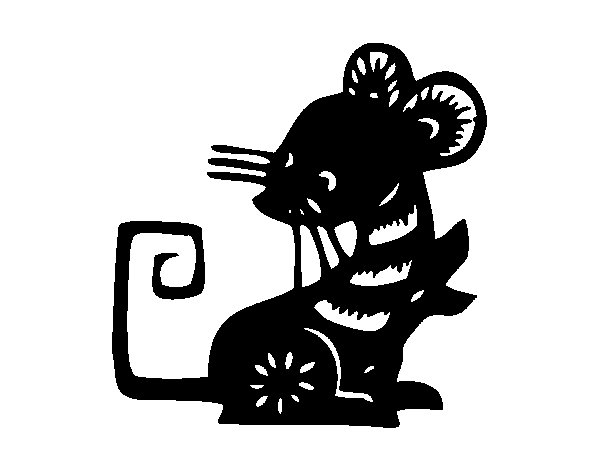 着色页: 鼠 (动物) #15203 - 免费可打印着色页