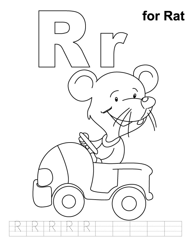 着色页: 鼠 (动物) #15212 - 免费可打印着色页