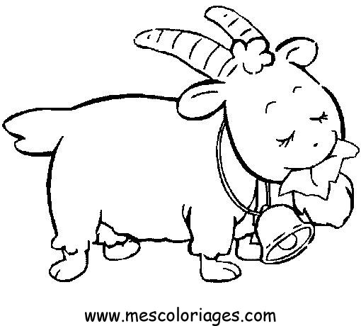 着色页: 羊 (动物) #11397 - 免费可打印着色页