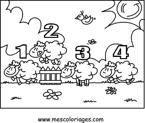 着色页: 羊 (动物) #11399 - 免费可打印着色页