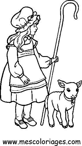 着色页: 羊 (动物) #11484 - 免费可打印着色页