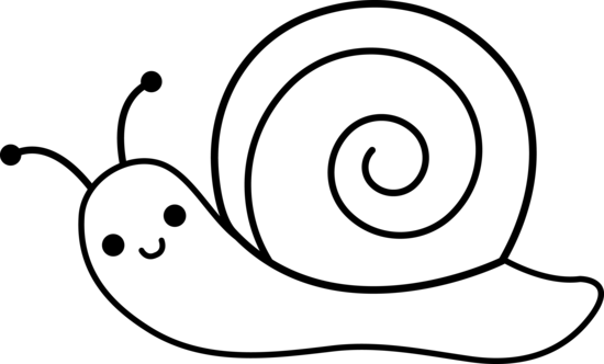 着色页: 蜗牛 (动物) #6534 - 免费可打印着色页