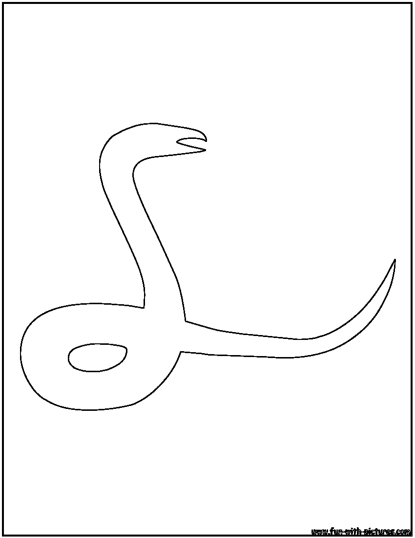 着色页: 蛇 (动物) #14531 - 免费可打印着色页