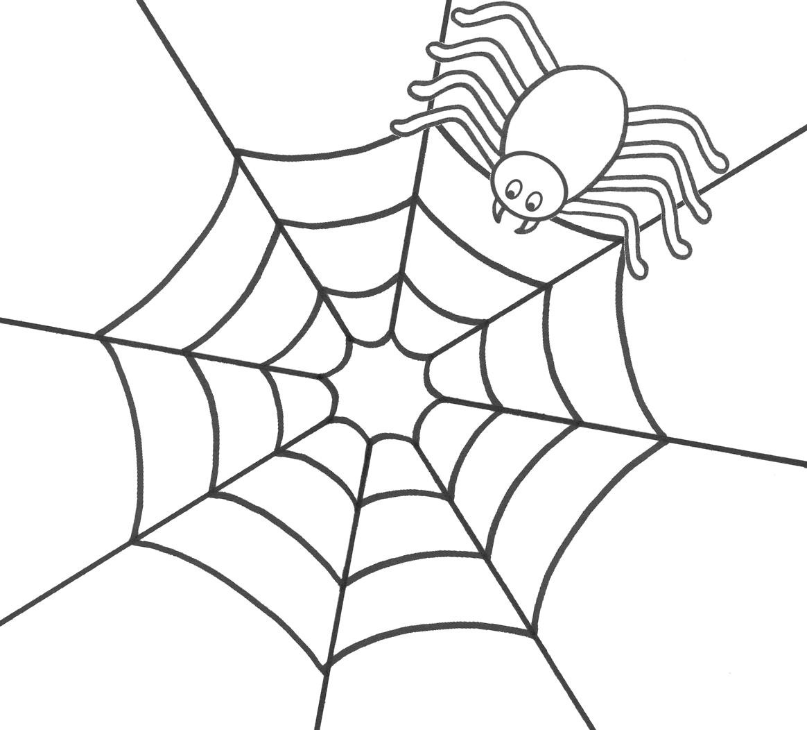 着色页: 蜘蛛 (动物) #578 - 免费可打印着色页