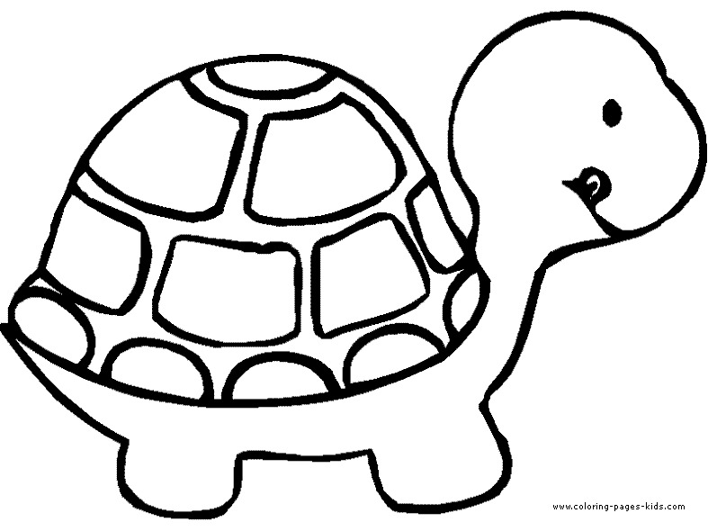 着色页: 龟 (动物) #13388 - 免费可打印着色页