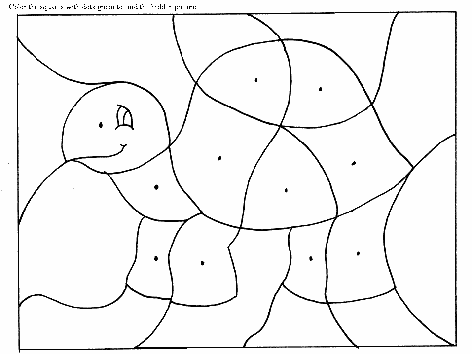 着色页: 龟 (动物) #13560 - 免费可打印着色页