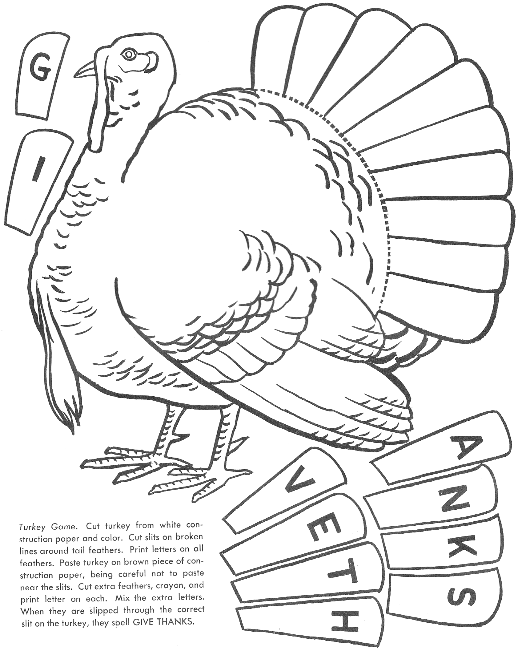 着色页: 火鸡 (动物) #5307 - 免费可打印着色页
