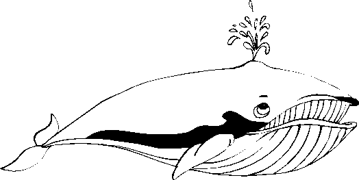 着色页: 鲸 (动物) #904 - 免费可打印着色页