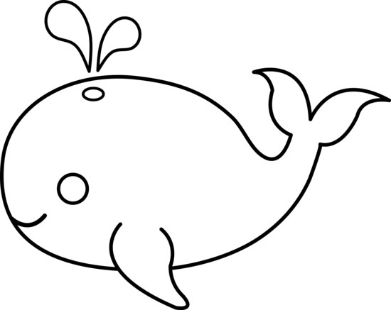 着色页: 鲸 (动物) #914 - 免费可打印着色页