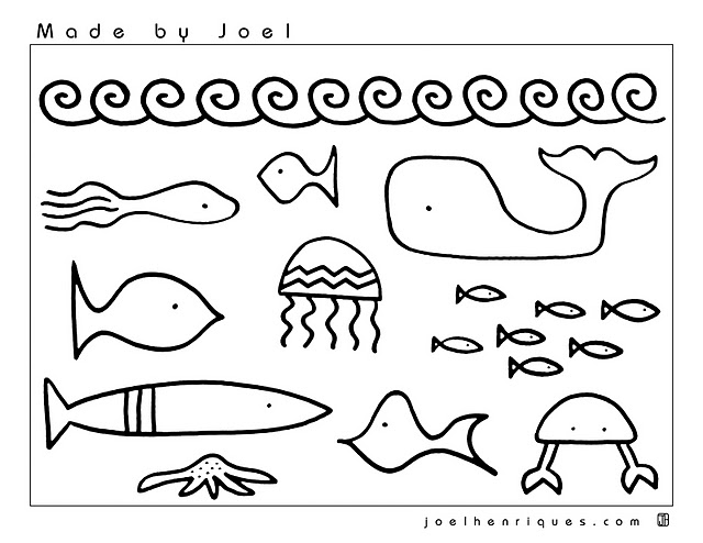 着色页: 鲸 (动物) #926 - 免费可打印着色页